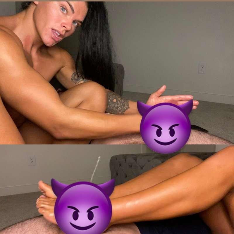 Making you cum with every inch of me 😈 

NEW FOOT JOB 😈