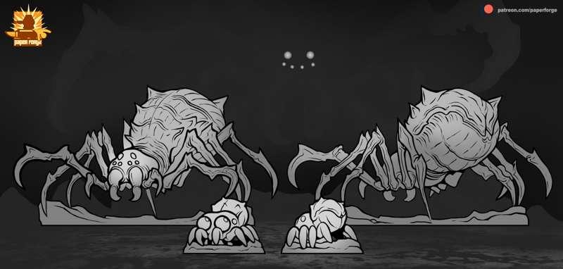 Something crawls in the darkness! 
