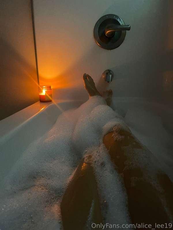 Finally got to take a bath today! I feel so soft I cant keep..