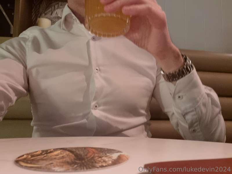 Drinks, hot tub and sauna tonight to relax. If only I had so..