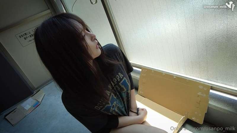 【Scheduled to post tomorrow】Outdoors! The big-breasted woman..