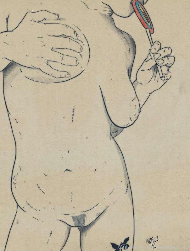 Check out this AMAZING art using one of my photos as a refer..