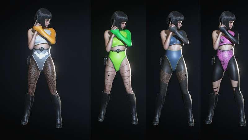 Textures for Motion Aerobic outfit