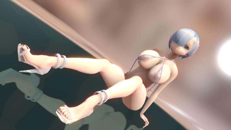 MMD Rem Sexy Set