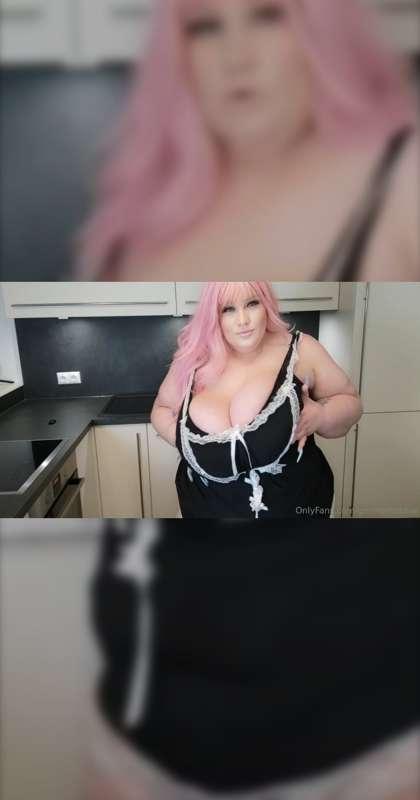 Imagine I'm your fat horny maid and I'll seduce you with my ..