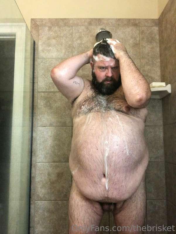 Classic Brisket- slutty shower pics from the archives 🚿 😈