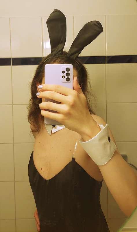 New bunny outfit 🥰🥰