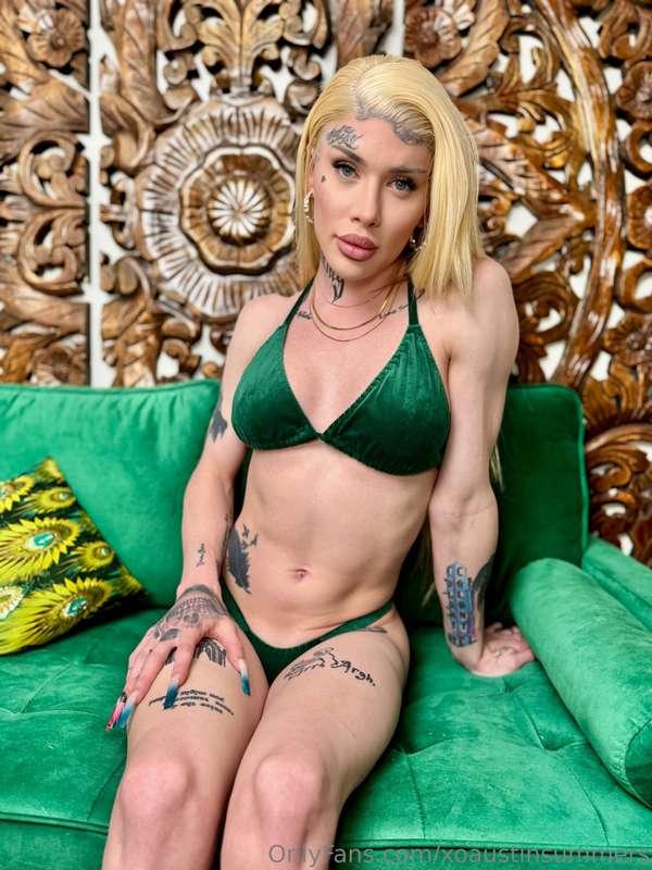 This green bikini hugging every curve...picture me slipping ..