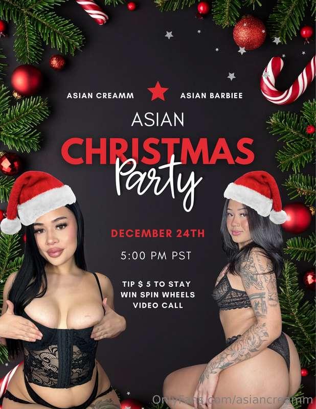 DOING MY FIRST LIVE WITH MY ASIAN BESTIE @asianbarbiee 🥹🪭🎄💦 ..