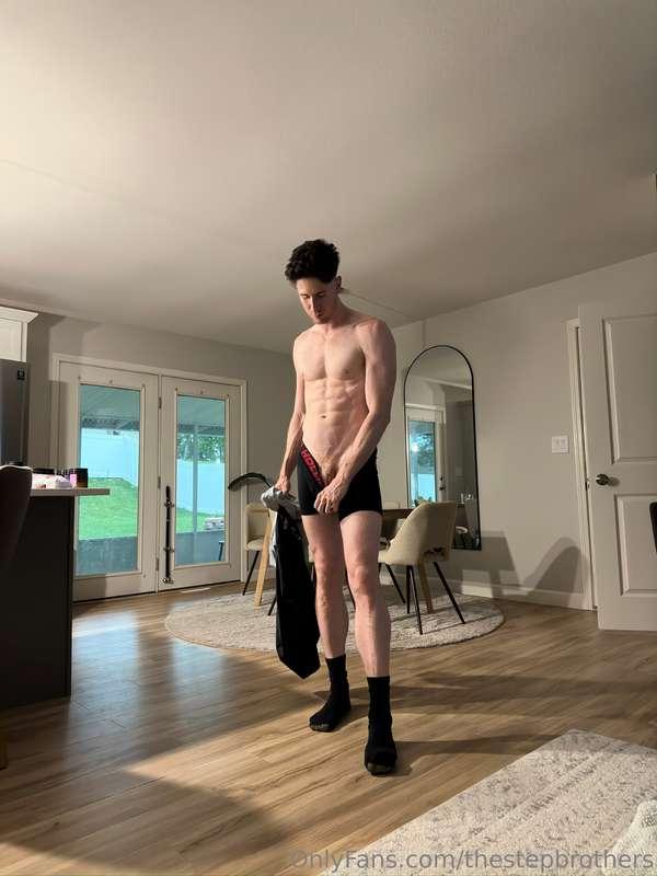 I was trying to show you my new underwear but ended up showi..