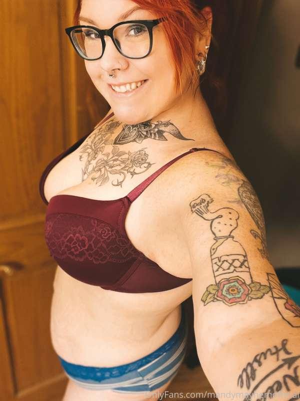 This is what I’m wearing now, but later I’ll have a cock in ..