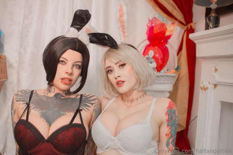 Ada + Ashley for you ❤️Would you give us your Easter eggs? W..