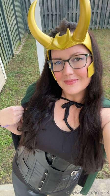 Happy Halloween from the goddess of mischief