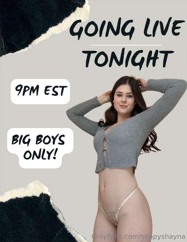 LIVE IN 30 MINS 🤍