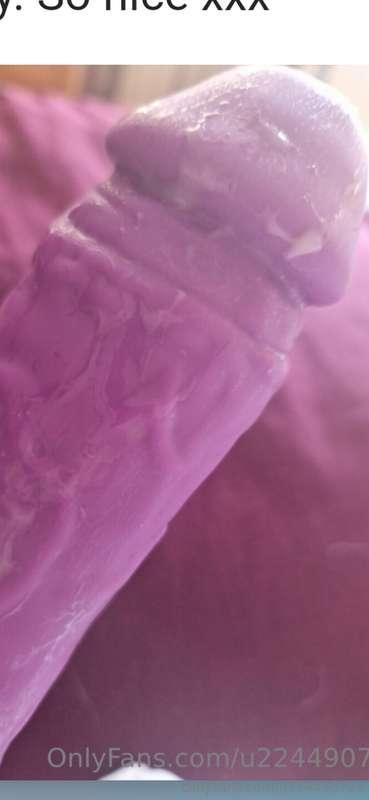 Look how creamy this is from my wet pussy baby xx