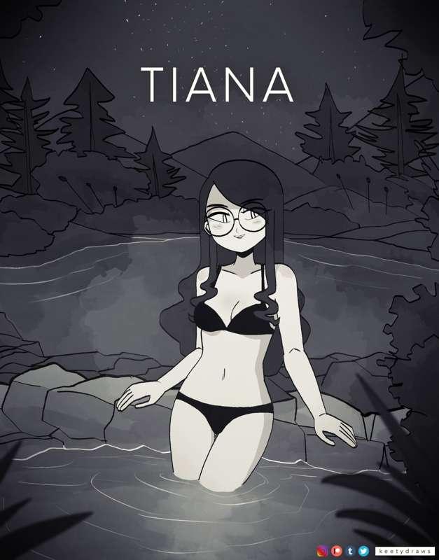 It's another Tiana Nature Bath! (NSFW)