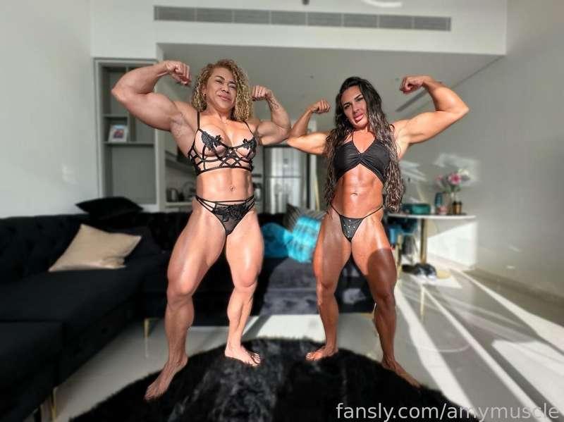 2 Hot Muscle Girls Posing and getting ready to get dirty together 💦👌🏻🩷💪🏻

224 XXX Videos
Lots of Muscle Girl Lesbian Sex
46 Shemale Videos
NO PPV EVER
#fyp #fbb #latin #latina #flexing #biceps #fitgirl #musclegirl #fitness #fitmom #milf #brazil #exotic #lingerie #lesbian
@mistressmuscle 