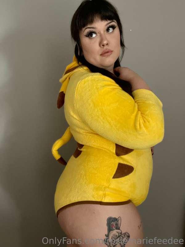 Who knew a pikachu could get this fat??
