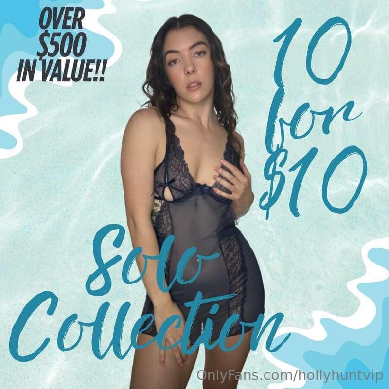 💦10 for $10💦SOLO COLLECTIONover $500 in value 😱 tip the post..