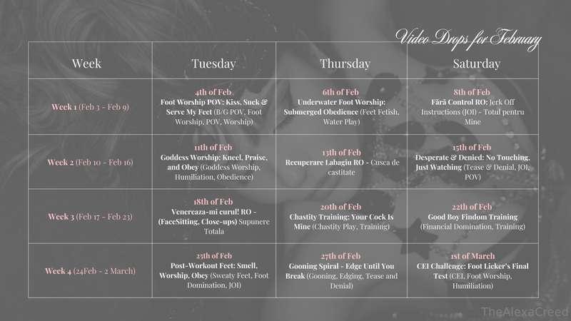 February is bringing more than just seductive content... it’..