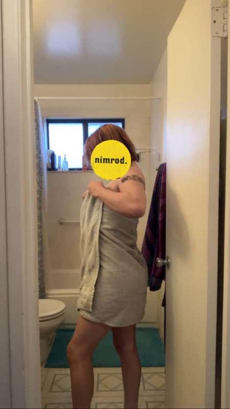 Fresh out of the shower nudes