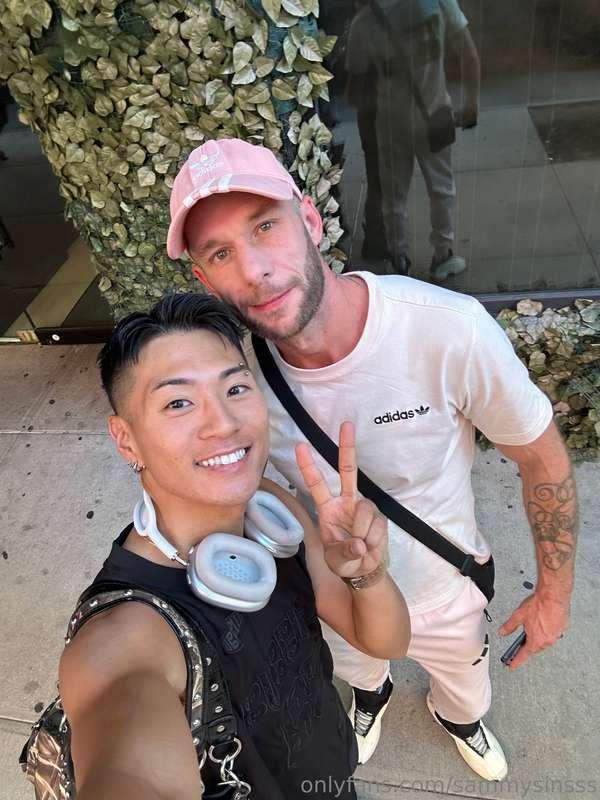 when we first met / after his dick met my hole 🔥❤️‍🔥  finall..