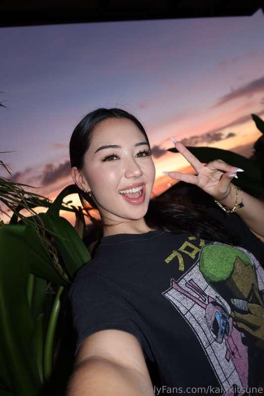 sunset glow 🖤