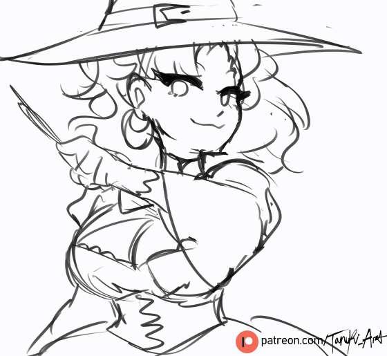 [OC] Witch animation WIP