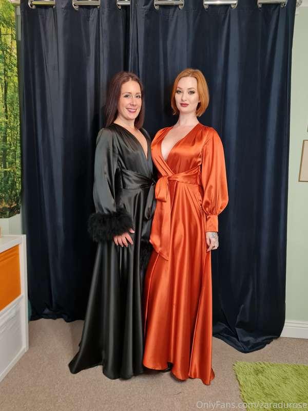 The gorgeous @belle_oharaxxx and I in SATIN. There's a FREE ..