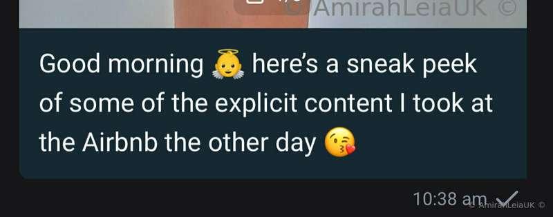 Explicit freebies just sent to my Amirahs Angels! 🫶  JOIN HE..