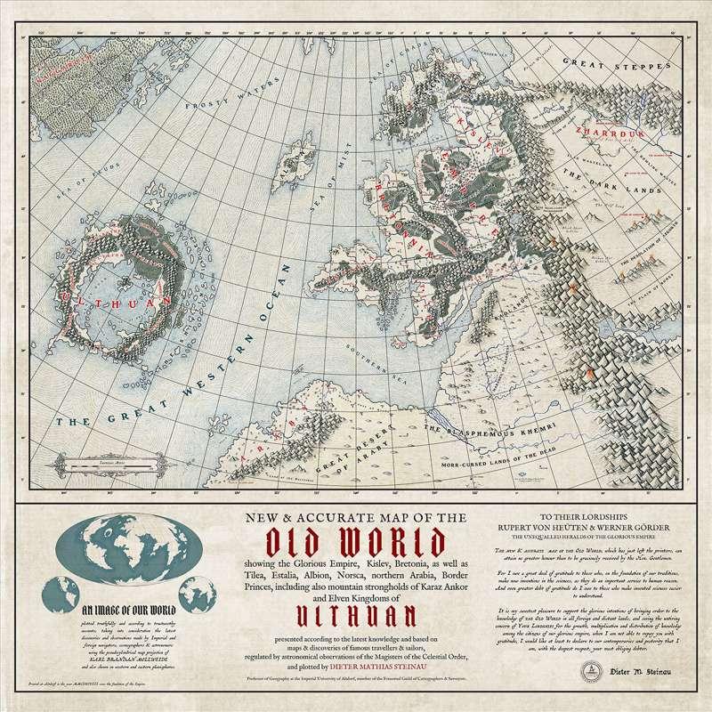 New & Accurate Map of the Old World...