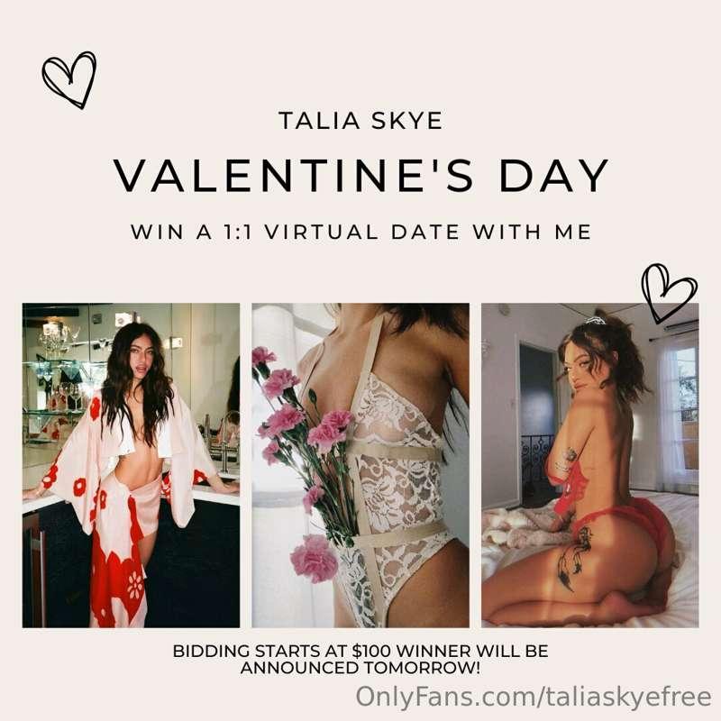 **Can I be your Valentine?** 💗  ***Win a virtual date with m..