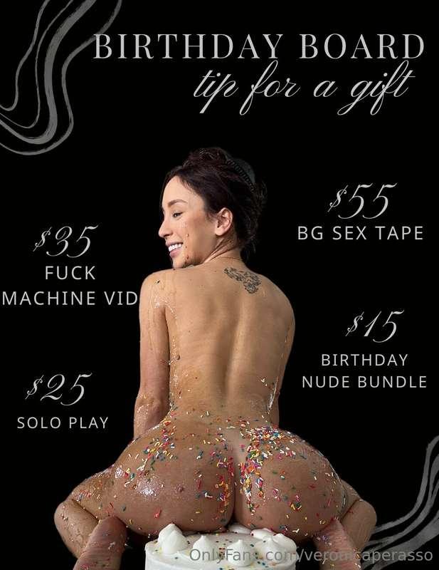 🎂 ***BIRTHDAY BOARD*** 🎂  Let me take care of you this week!..