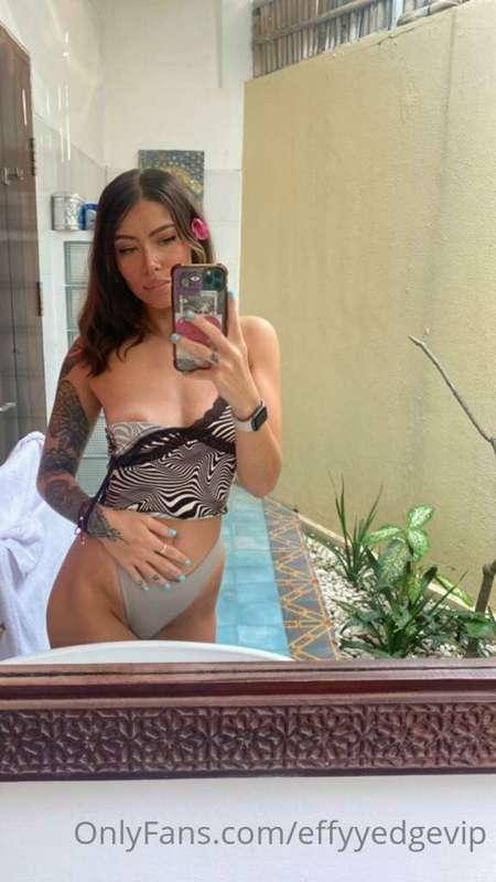 Beautiful day but far too hot going to have to strip complet..