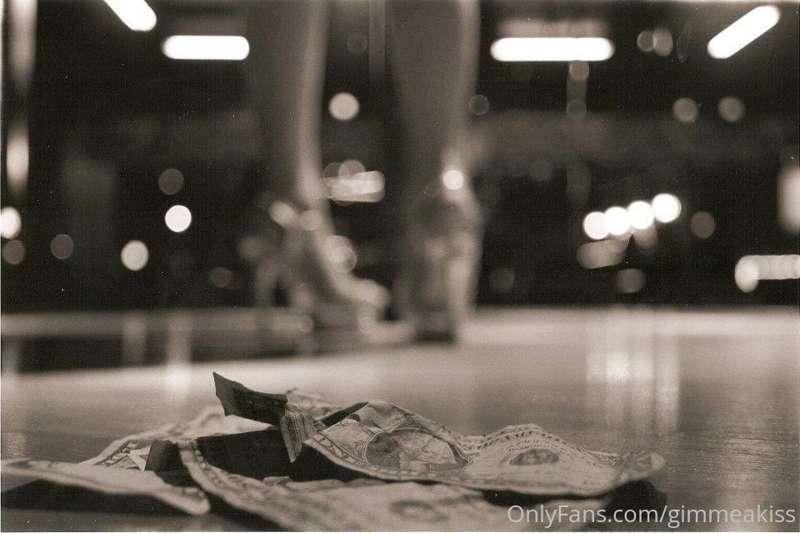 35mm photo shoot I did in college at the local strip club I ..