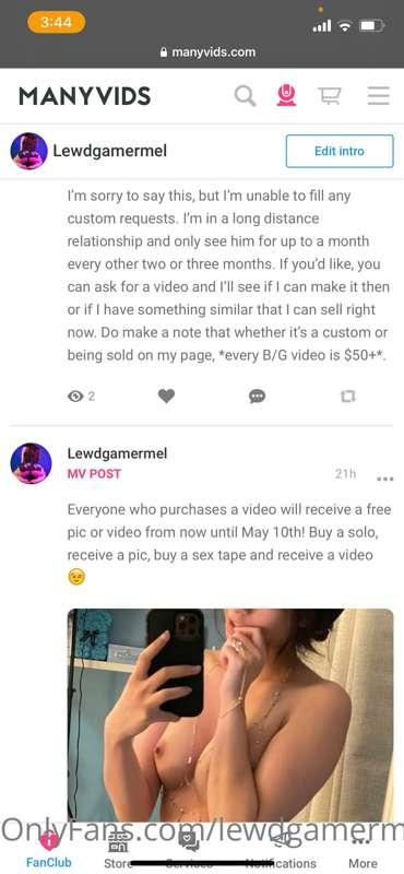 lewdgamermel main image