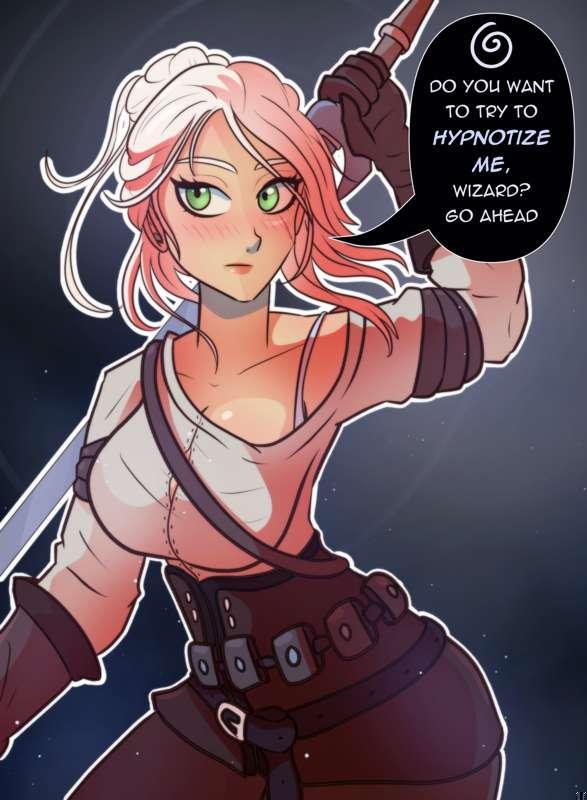 Ciri Hypnotized by sorcerer 