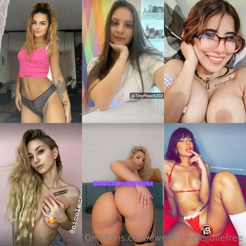 🍌 @lindanew 🍌
@TinyPeach2021
🔥🥵 @GINGERFLY1 🥵🔥
🍓🍓 @nicolecru..