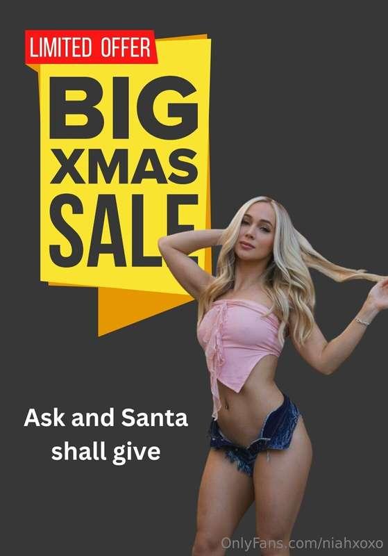 AFTER CHRISTMAS SALE ON YOUR DMs 😈🥵