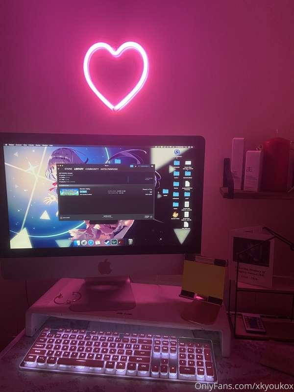 Not sexy related, butttttt look how adorable my computer are..