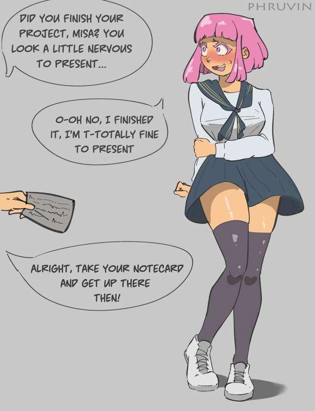 A little distracted