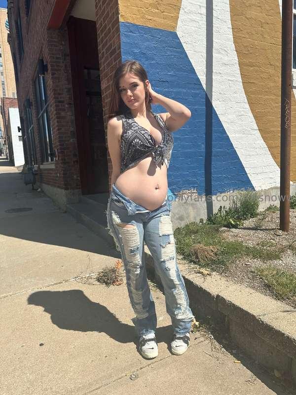 Belly looking good on me
