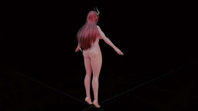 [WIP] Just addded my favorite jiggle system to her.