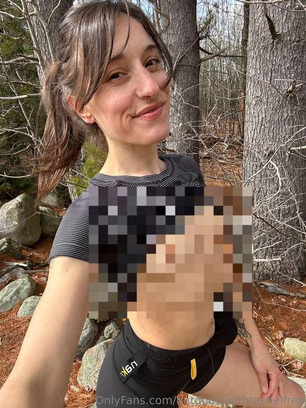 Unlock to see me running topless!