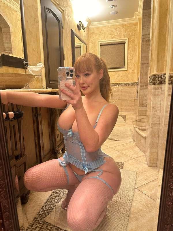 Do you like when I wear this? Or should I take it off? 😇