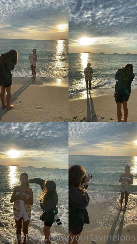 Morning shoot bts🌞