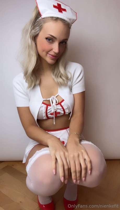 Who’s ready to see the cheekiest nurse in town 😍🏥 VIPs only