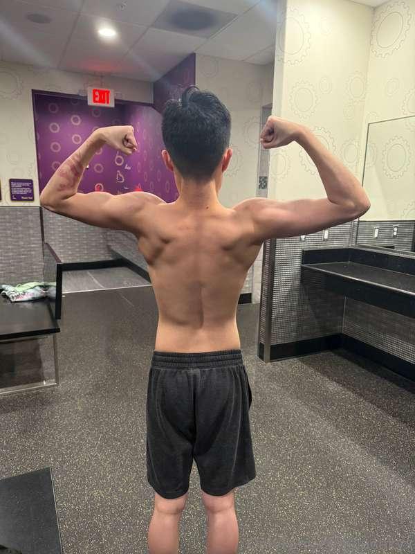 progress pic.. getting big so the back shots hit harder