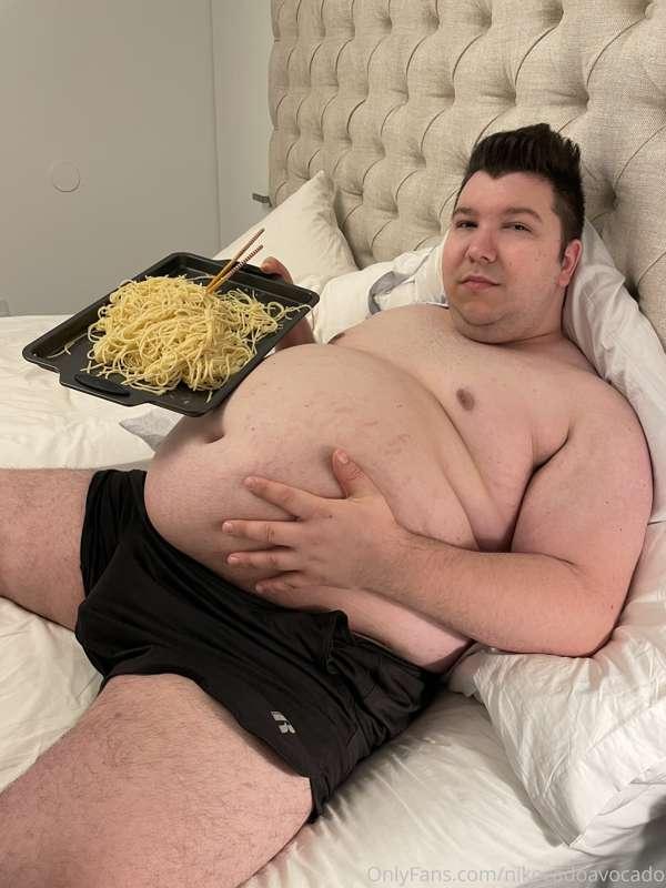Who wants to see me eat naked?