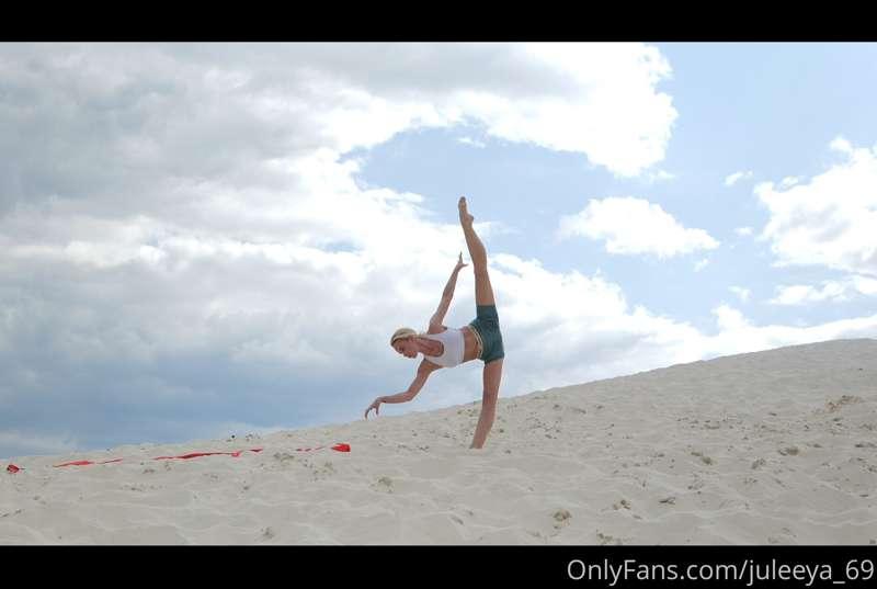 a little gymnastics 😋